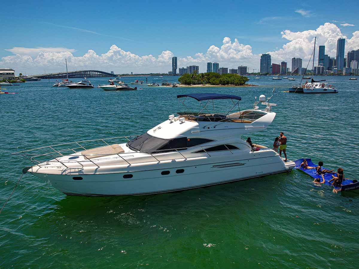 Viking 55ft - Boat Rental Miami